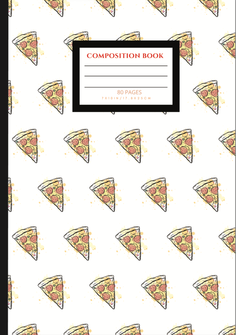 Pizza Composition Notebook