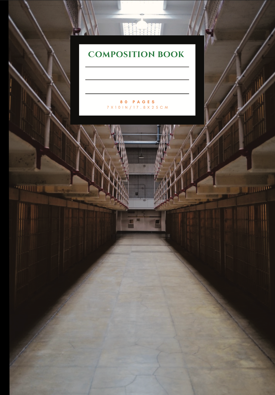 Alcatraz Cells Composition Notebook