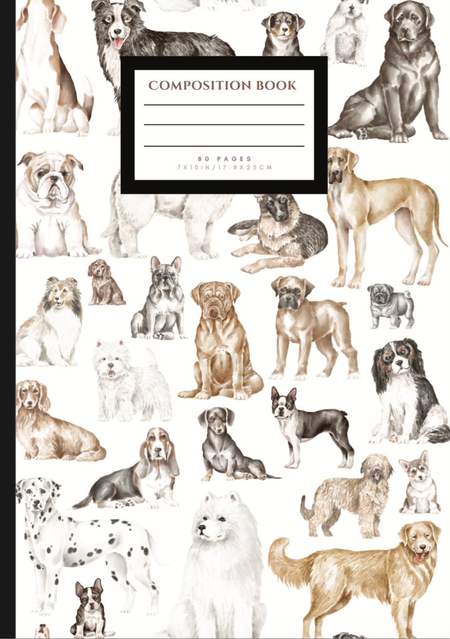 All of the Doggos Composition Notebook